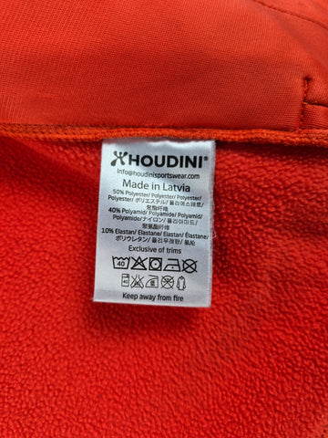 Houdini Fleece Vest Oranje Dames S