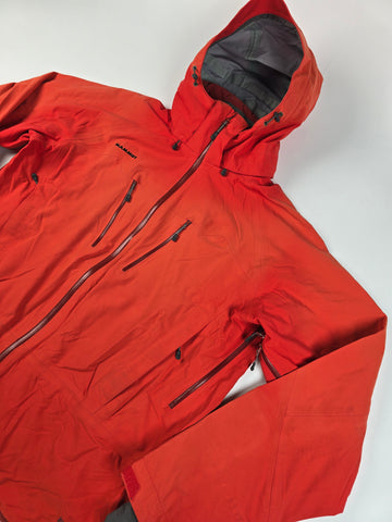 Mammut Dry Tech Ski Shell Oranje Heren 2XL