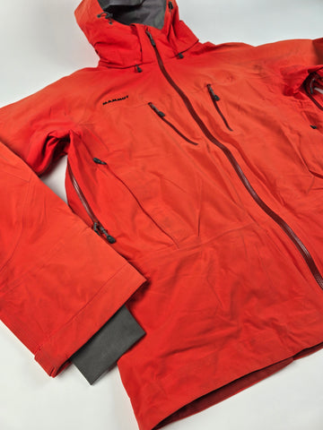 Mammut Dry Tech Ski Shell Oranje Heren 2XL