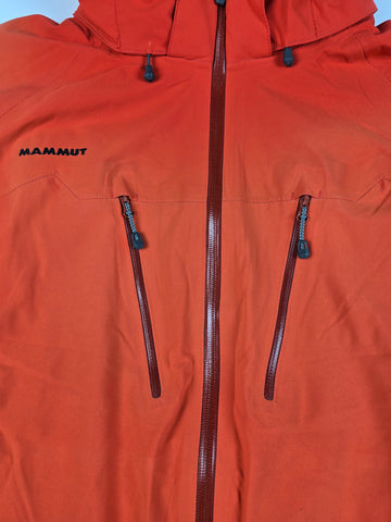 Mammut Dry Tech Ski Shell Oranje Heren 2XL