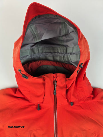 Mammut Dry Tech Ski Shell Oranje Heren 2XL