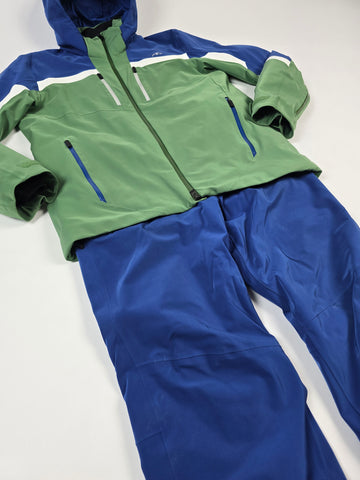 Kjus Speed Reader Ski Set Groen Blauw Heren S M