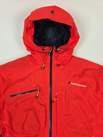 Peak Performance Heliloft Goretex Ski Set Oranje Heren XL