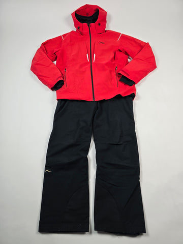 Kjus Dermizax Ski Set Rood Zwart Heren XL