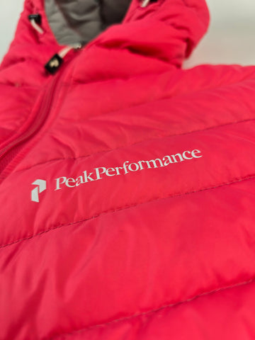 Peak Performance Frost Down Jacket Rood Dames XS