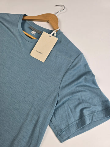 Icebreaker Tech Lite II SS Tee Blauw Nieuw Heren M