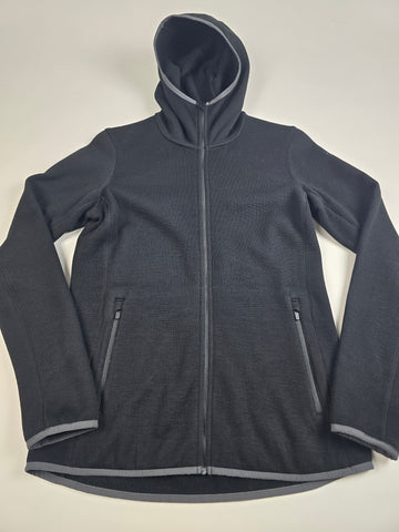 Icebreaker Elemental LS Zip Hood Zwart Nieuw Dames L