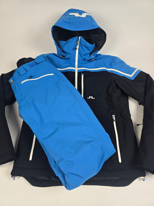 J.Lindeberg Prindle 2L Goretex Ski Set Blauw Heren M