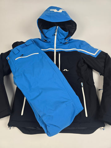 J.Lindeberg Prindle 2L Goretex Ski Set Blauw Heren M