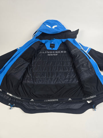 J.Lindeberg Prindle 2L Goretex Ski Set Blauw Heren M