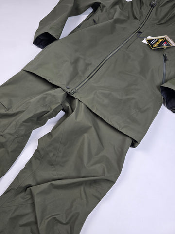 Rab Goretex Performance Shell Ski Set Army Nieuw! Heren M