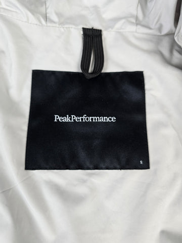 Peak Performance Unit L Regenjas Parka Wit Dames S