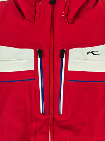 Kjus Speed Reader Jacket Rood Wit Heren 52