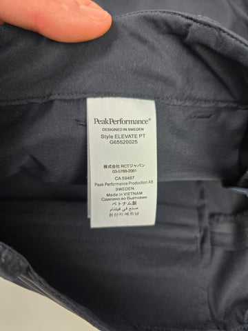 Peak Performance Elevate Hiking Pants Zwart Heren XL