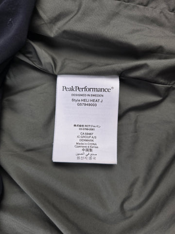 Peak Performance Heli Heat Jacket Groen Heren L