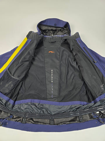 Kjus Formula Skipak Donkerblauw Geel Heren M