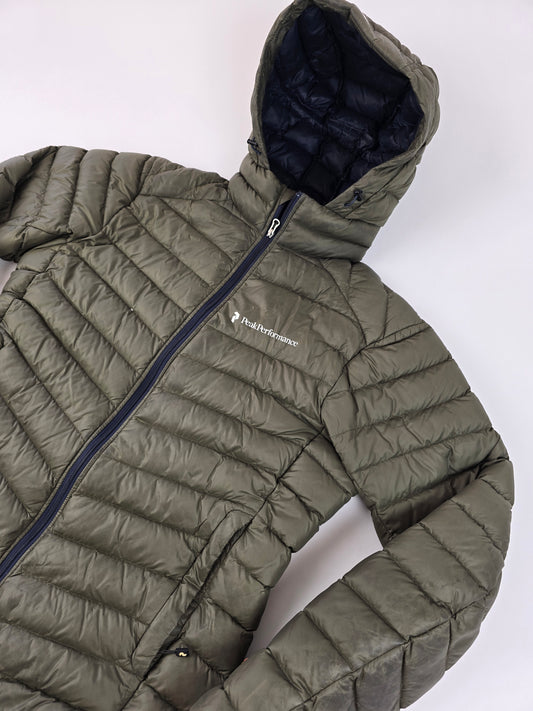 Peak Performance Frost Down Jacket Groen Heren S