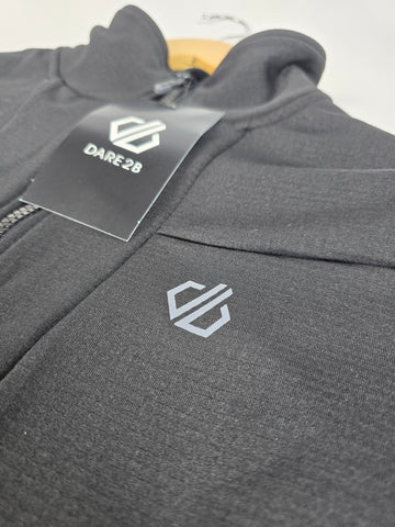 Dare2B Substratum Stretch Fleece Black Nieuw Heren M