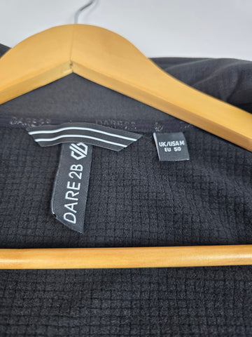 Dare2B Substratum Stretch Fleece Black Nieuw Heren M