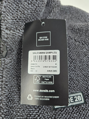 Dare2B Switch Out Fleece Grijs Nieuw Heren M