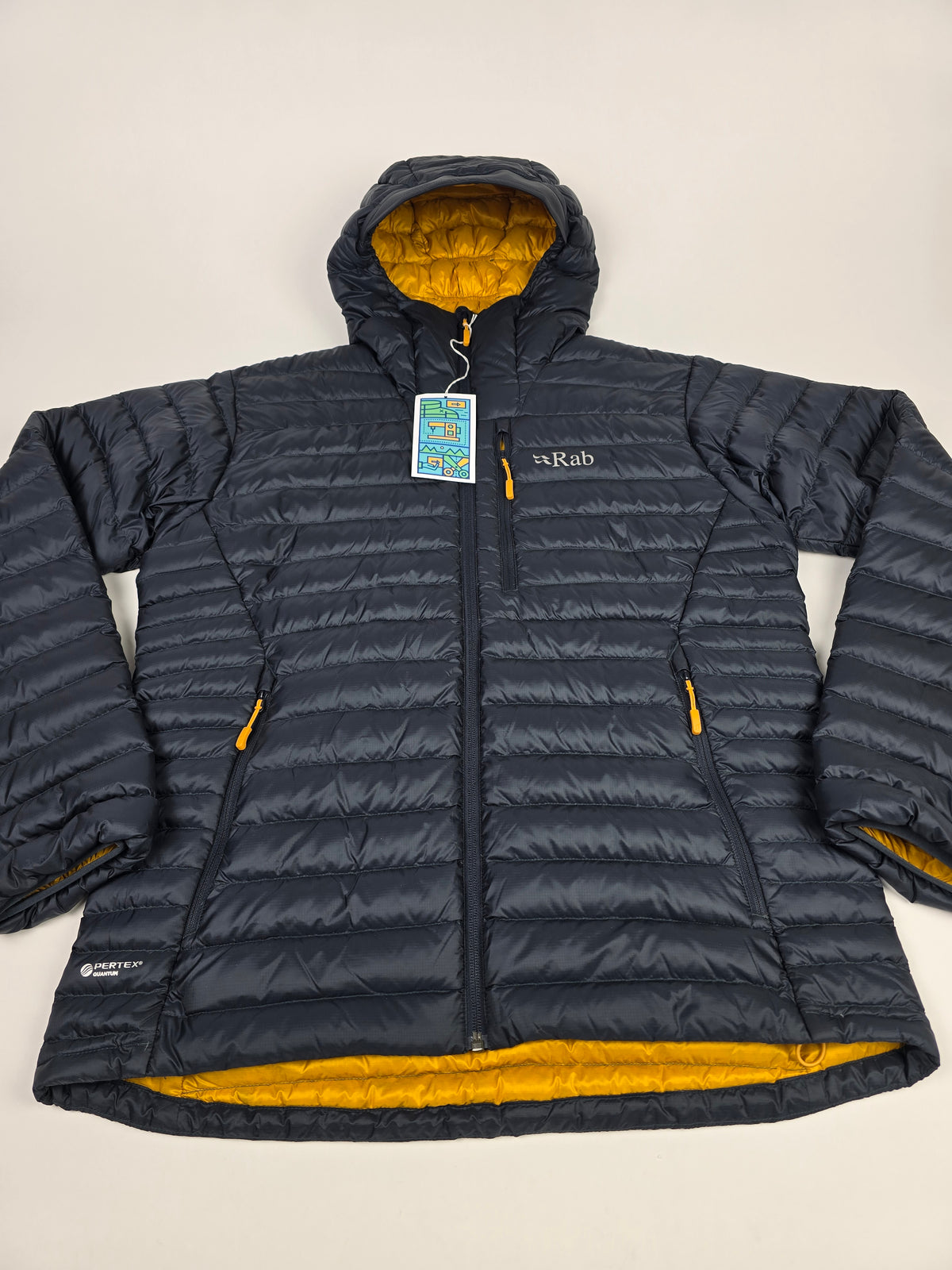 Rab Microlight Alpine Jacket Beluga Large