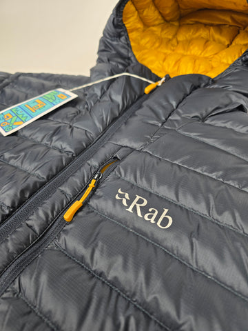 Rab Microlight Alpine Jacket Beluga Large