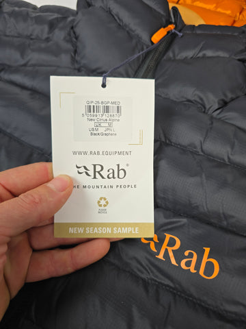 Rab Cirrus Alpine Jacket Black/Graphene Medium