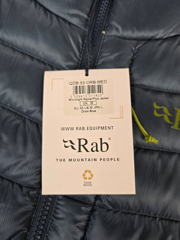 Rab Argon Hoody Orion Blue Medium