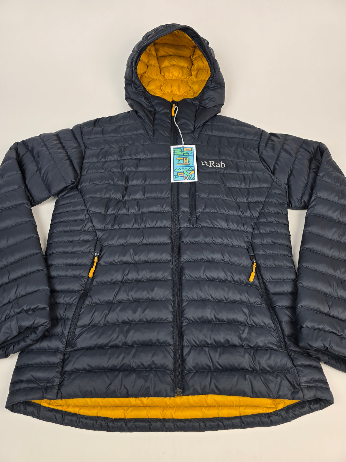 Rab Microlight Alpine Jacket Beluga Medium