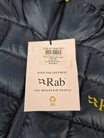 Rab Mythic Alpine Light Jacket Orion Blue Medium