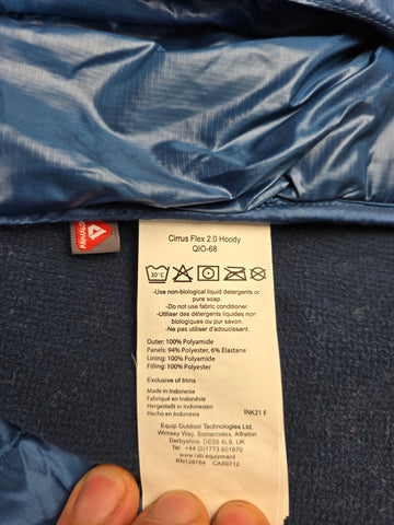 Rab Cirrus Flex 2.0 Hoody Denim Large