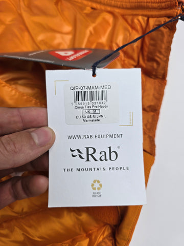 Rab Cirrus Flex Pro Hoody Marmalade Medium