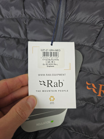 Rab Cirrus Flex Pro Hoody Graphene Medium