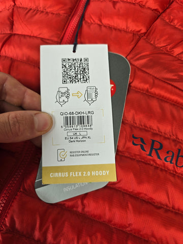 Rab Cirrus Flex 2.0 Hoody Dark Horizon Large