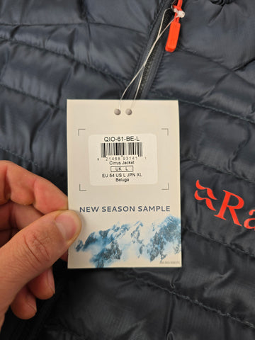 Rab Cirrus Jacket Beluga Large