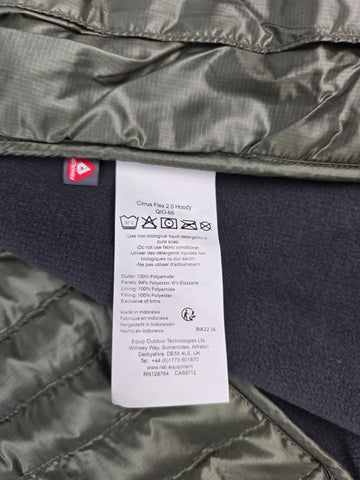 Rab Cirrus Flex 2.0 Hoody Light Khaki Large