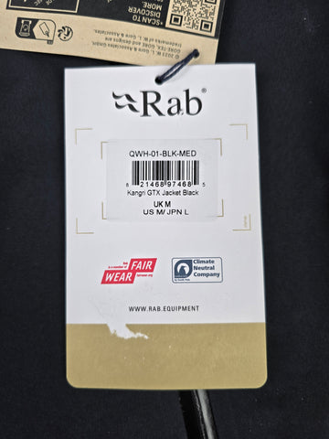 Rab Kangri GTX Jacket Black Medium