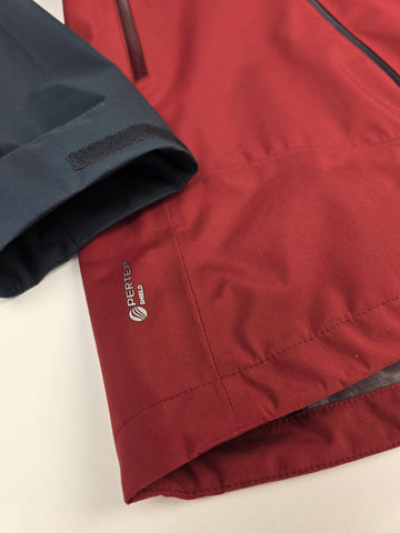 Rab Arc Eco Jacket Beluga/Oxblood Red Small