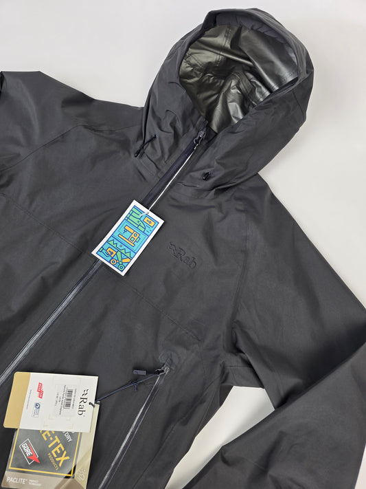 Rab Namche Paclite Jacket Graphene/Light Khaki Medium