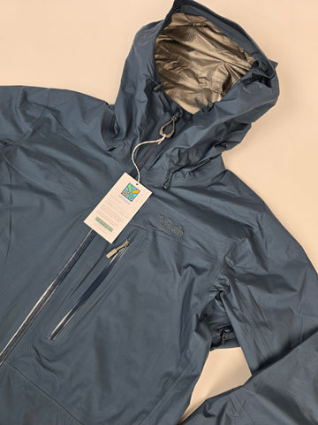 Rab Namche Paclite Jacket Graphene/Light Khaki Medium