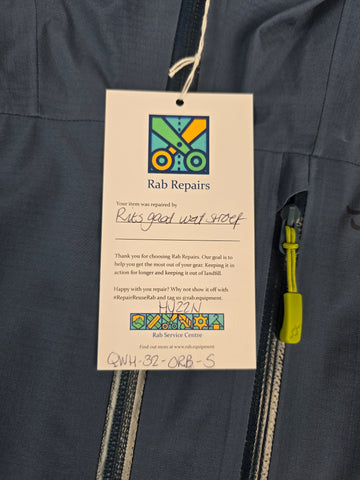 Rab Firewall Jacket Orion Blue Small