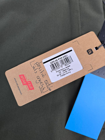 Rab Downpour Jacket Pollen/Army Medium