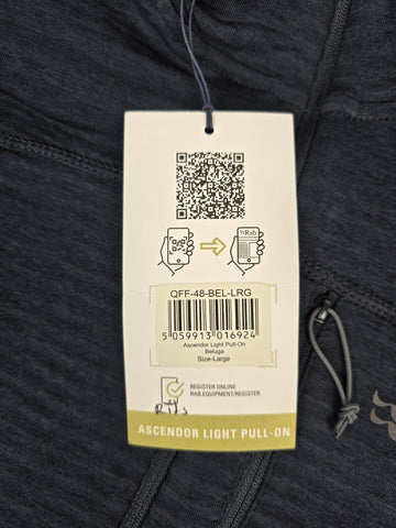 Rab Ascendor Light Pull-On Graphene Medium