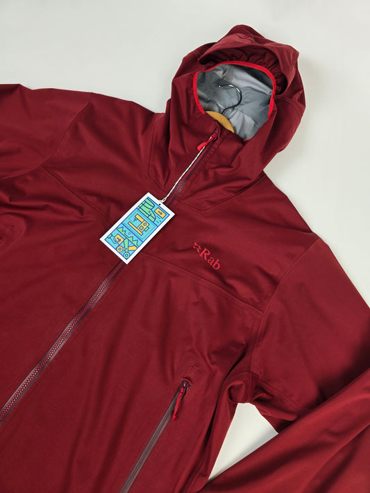 Rab Kinetic 2.0 Jacket Oxblood Red Large