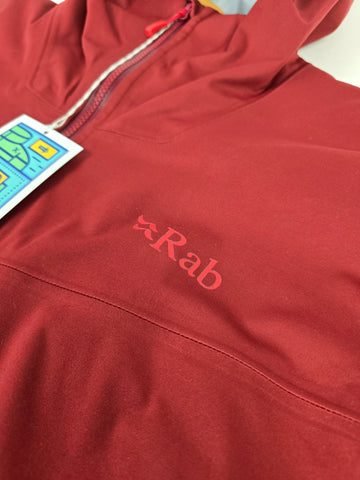 Rab Kinetic 2.0 Jacket Oxblood Red Large