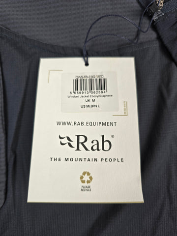 Rab Windveil Jacket Ebony/Graphene Medium