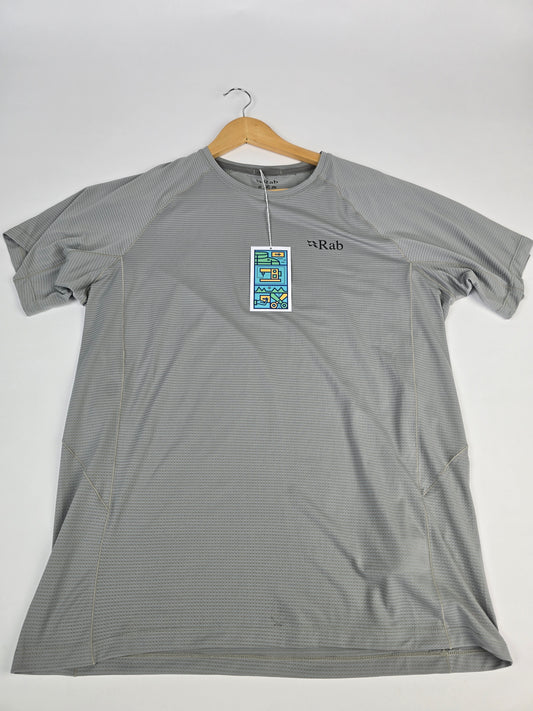 Rab Sonic Tee Light Zinc Large