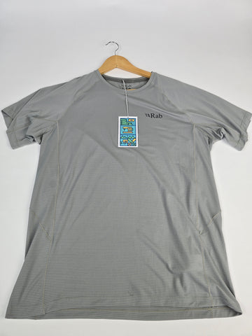 Rab Sonic Tee Light Zinc Large