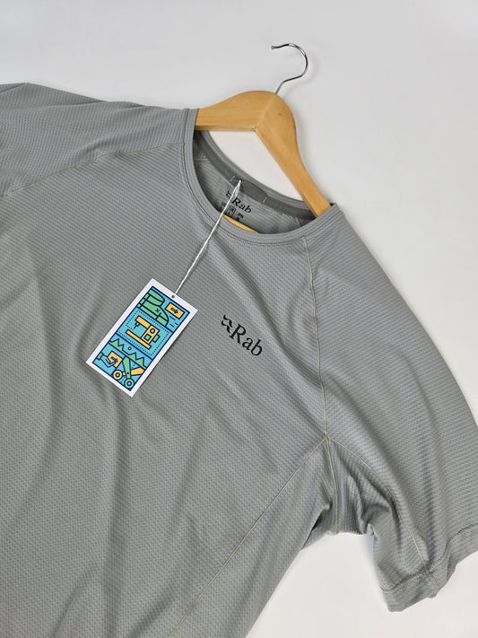 Rab Sonic Tee Light Zinc Large