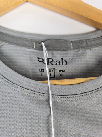 Rab Sonic Tee Light Zinc Large